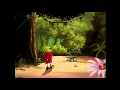 sonic tells knuckles to beat it